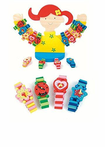 Woodyland Bracelets Assorted Dark Pink Toy (Randomly Selected)