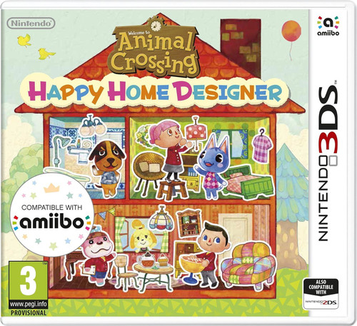 Animal Crossing Happy Home Designer + Special Amiibo Card (DELETED TITLE) 3DS Game