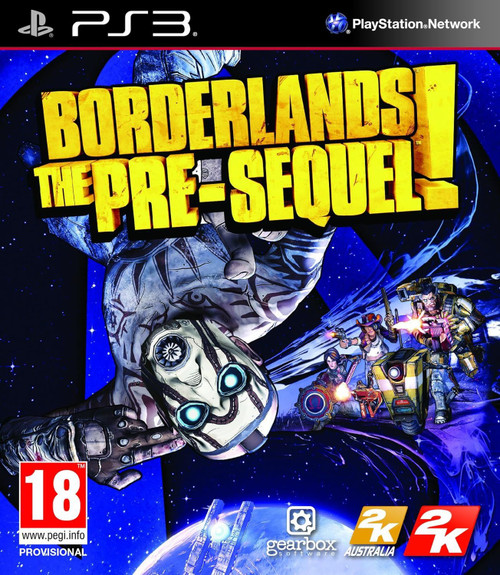 Borderlands The Pre-Sequel! (Includes Shock Drop Slaughter Pit Map DLC) PS3 Game