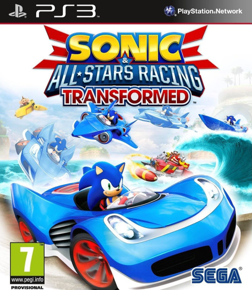 Sonic All-Star Racing Transformed (Essentials) PS3 Game