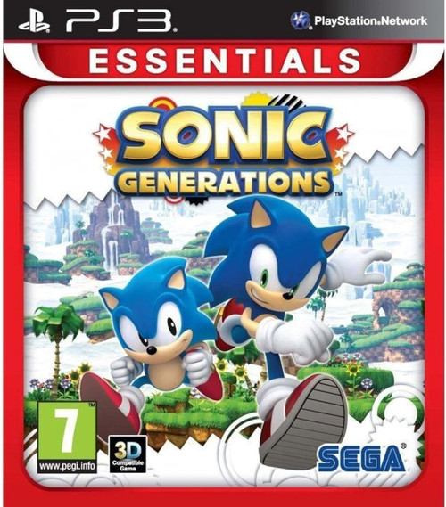 Sonic Generations (Essentials) PS3 Game
