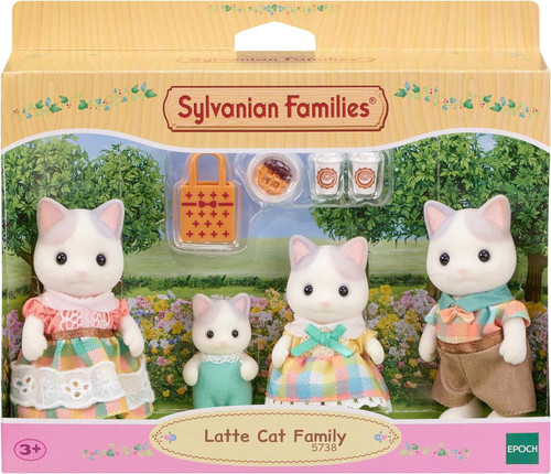 Sylvanian Families - Latte Cat Family Kids Toy