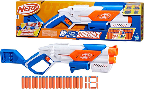 NERF - N Series Strikeback Blaster Kids Toy