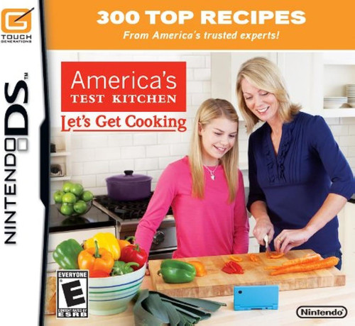 America's Test Kitchen Let's Get Cooking NDS Game