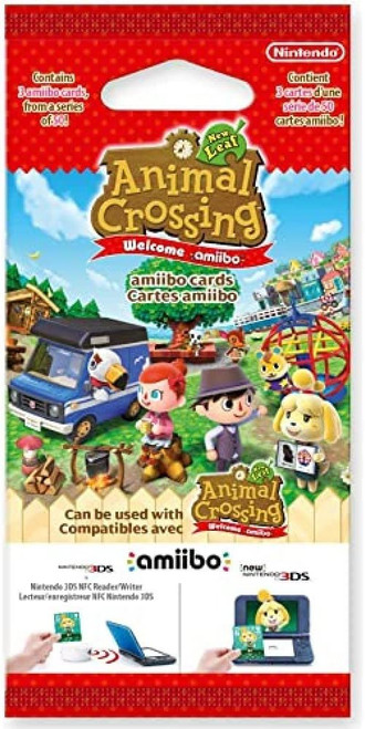 Animal Crossing Happy Home Designer Amiibo 3 Card Pack (Series 5) 3DS