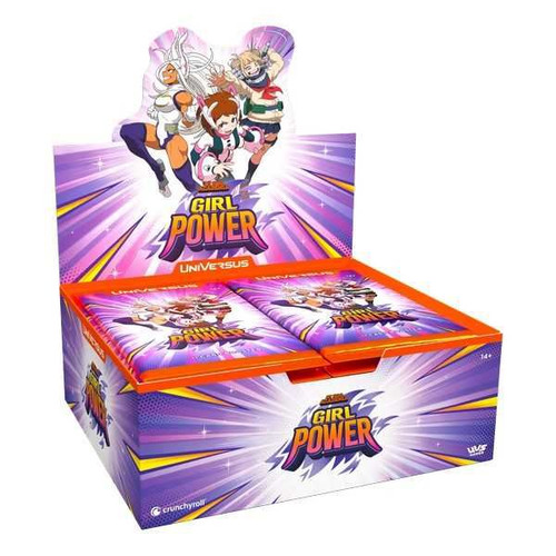 My Hero Academia CCG Girl Power Display (UVS) (Pack of 24)
