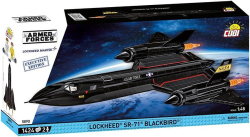 Cobi - Armed Forces - Lockheed SR-71 Blackbird Executive Edition (1424 Pieces)