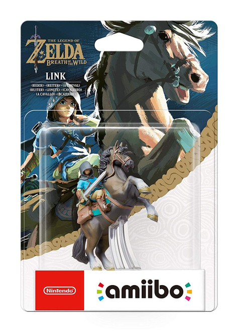 Link Rider Amiibo - The Legend OF Zelda Breath of the Wild Collection Wii U Game
