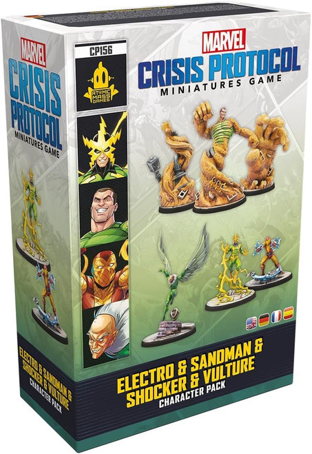 Marvel Crisis Protocol Electro & Sandman & Shocker & Vulture