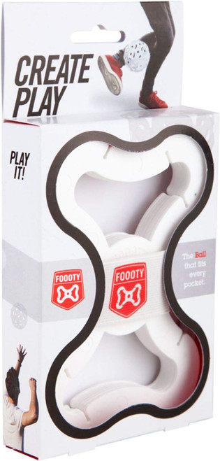 SmartGames - Foooty Ball (White) Flat Pocket Football Kids Toy