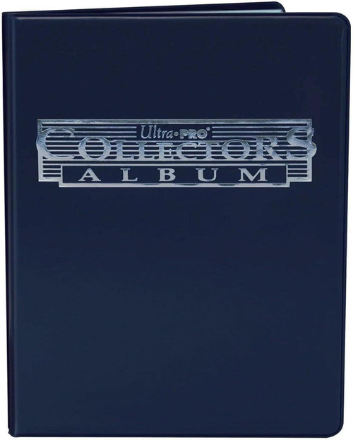 4-Pocket Cobalt Collectors Portfolio