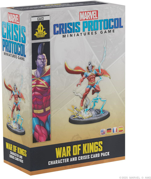 Marvel Crisis Protocol War of Kings Crisis Card Pack Miniature Game