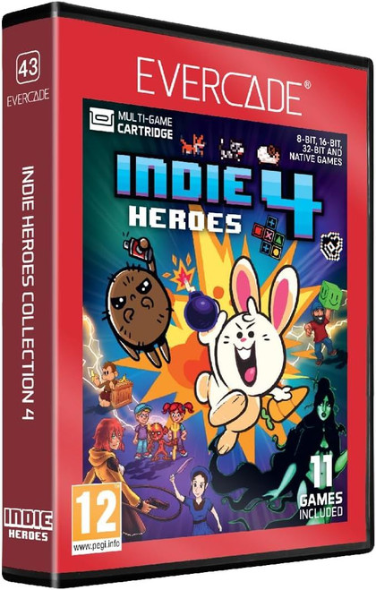 Indie Heroes Collection 4 Cartridge Video Game