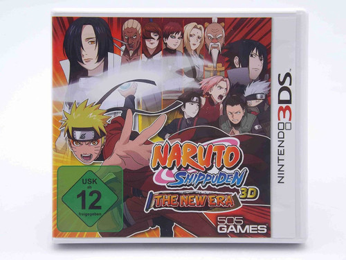 Naruto Shippuden 3D The New Era 3DS Game (German Box)