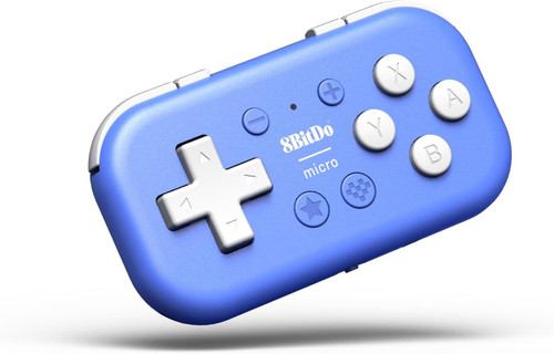 8BitDo Micro Bluetooth Gamepad (For Android/Raspberry Pi/Switch) - Blue