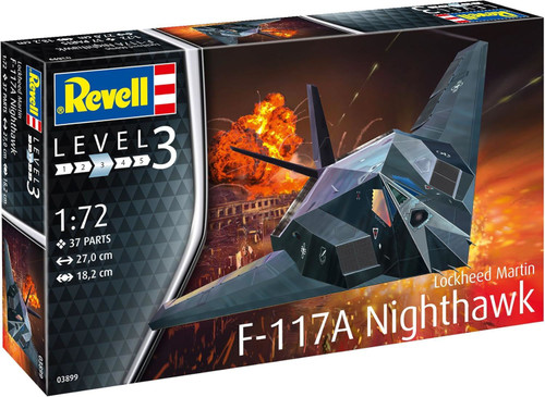 REVELL - Lockheed Martin F-117A Nighthawk Stealth Fighter 1:72