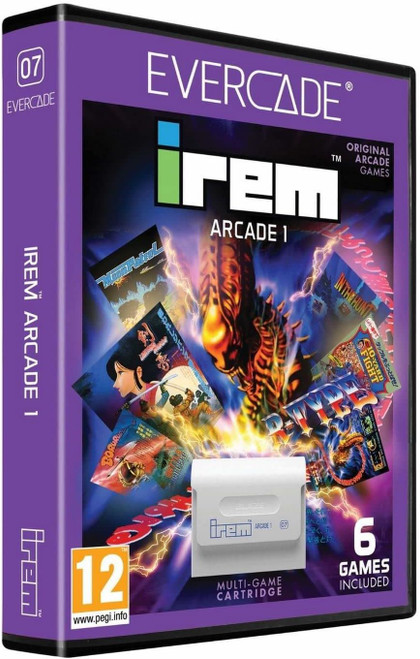 Evercade IREM Arcade 1 Collection Cartridge Video Game