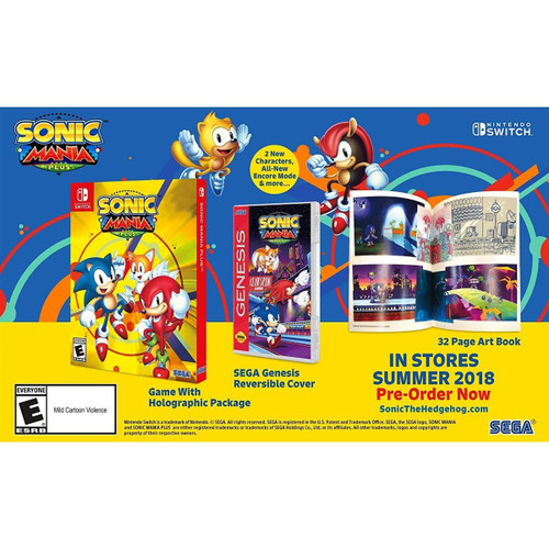 Sonic Mania Plus Nintendo Switch Game Sonic Mania Plus Nintendo Switch Game