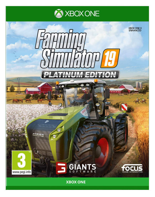 Farming Simulator 19 Platinum Edition Xbox One Game Farming Simulator 19 Platinum Edition Xbox One Game