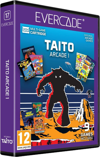 Evercade Taito Arcade 1 Cartrtidge