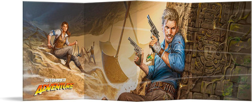 Outgunned Tabletop RPG Adventure Screen