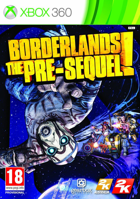 Borderlands The Pre-Sequel! (Includes Shock Drop Slaughter Pit Map DLC) Xbox 360