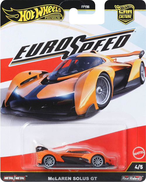 Hot Wheels - Pop Culture - Euro Speed (Mclaren Solus GT) Toy