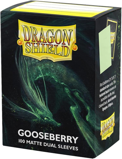 Dragon Shield Matte Dual Standard Sleeves - Gooseberry (100 ct.)