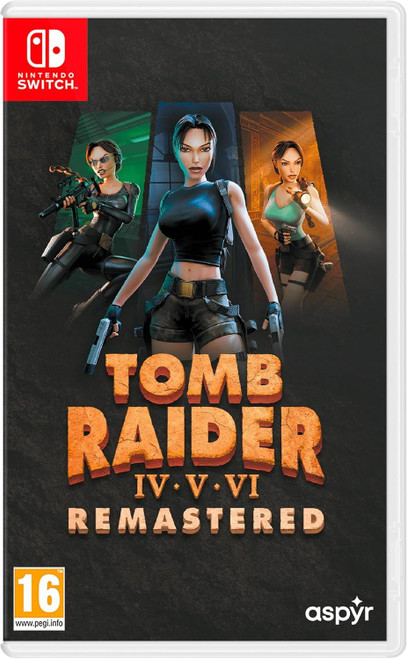Tomb Raider IV-VI Remastered Starring Lara Croft Switch Game