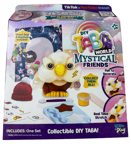 Taba World - Make & Display Mystical Friends (Owl) Kids Toy