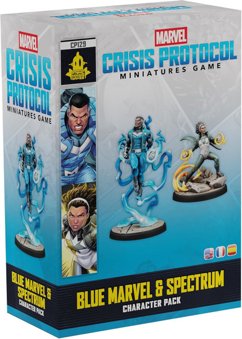 Marvel Crisis Protocol - Blue Marvel & Spectrum Miniature