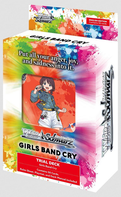 WS Trial Deck Girls Band Cry Card Game (Pack of 6)
