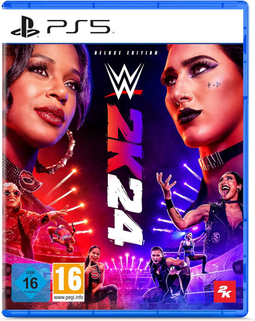 WWE 2K24 - PS5 Game Deluxe Edition (German USK Box)