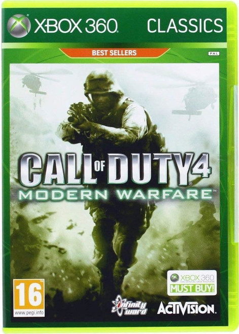Call of Duty 4 Modern Warfare Xbox 360 Game (Classics)