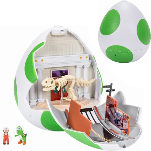 Mario Movie Yoshi Basic Playset Toy