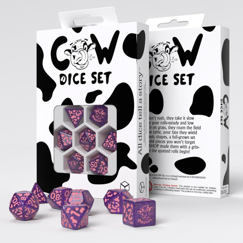 Cow Dice Set RaMOOna