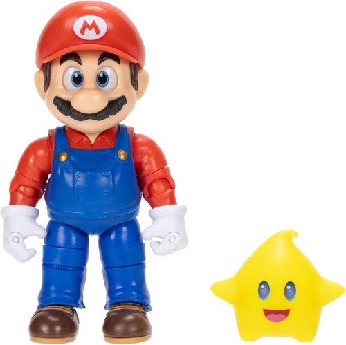 The Super Mario Galaxy Movie - 5inch Action Figure (Marrio with Luma Star) Toy