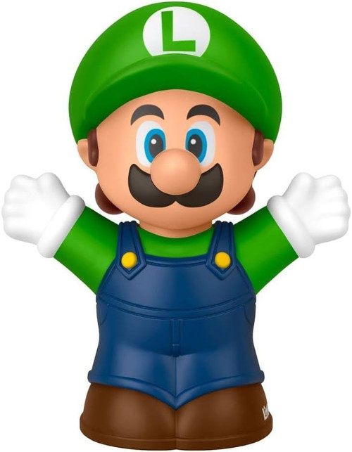 Fisher Price - Little People - My Mario Figure (Luigi) Toy