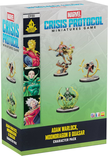Marvel Crisis Protocol Adam Warlock Moondragon Quasar Character Pack
