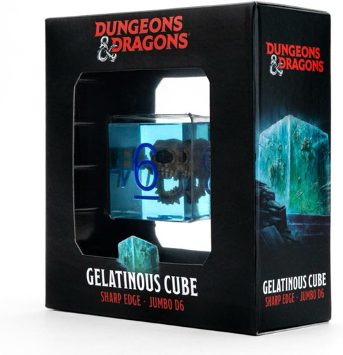 D&D Jumbo Gelatinous Cube D6 Dice Set