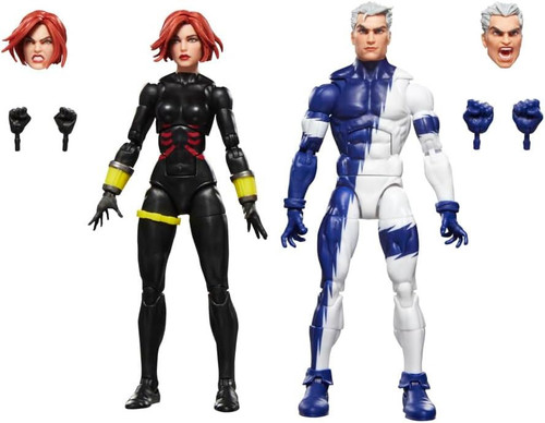 Marvel Legends Series Earths Mightiest Heroes Avengers Black Widow & Quicksilver