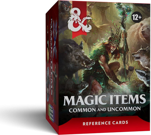 Dungeons & Dragons Trove Magic Items Common and Uncommon Card Game
