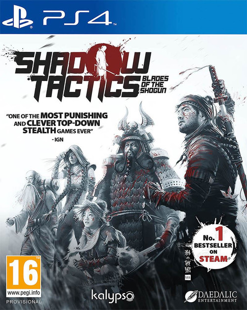 Shadow Tactics Blades of the Shogun Video Game - PS4