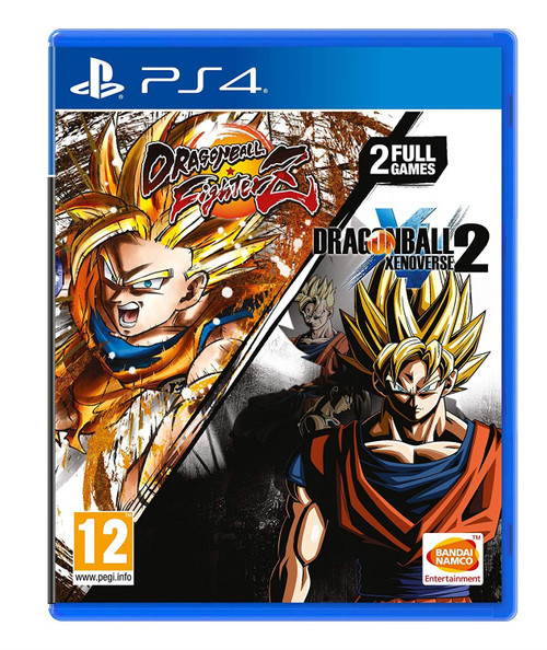 Dragon Ball FighterZ And Dragon Ball Xenoverse 2 Double Pack PS4 Game Dragon Ball FighterZ And Dragon Ball Xenoverse 2 Double Pack PS4 Game