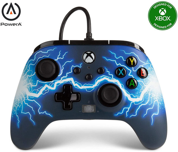 PowerA Enhanced Wired Controller For Xbox One and Xbox X|S - Arc Lightning