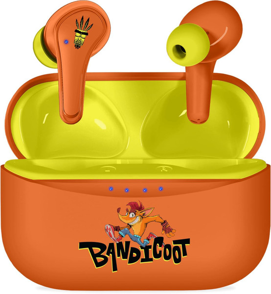 OTL TWS Crash Bandicoot Earpods - Oranges