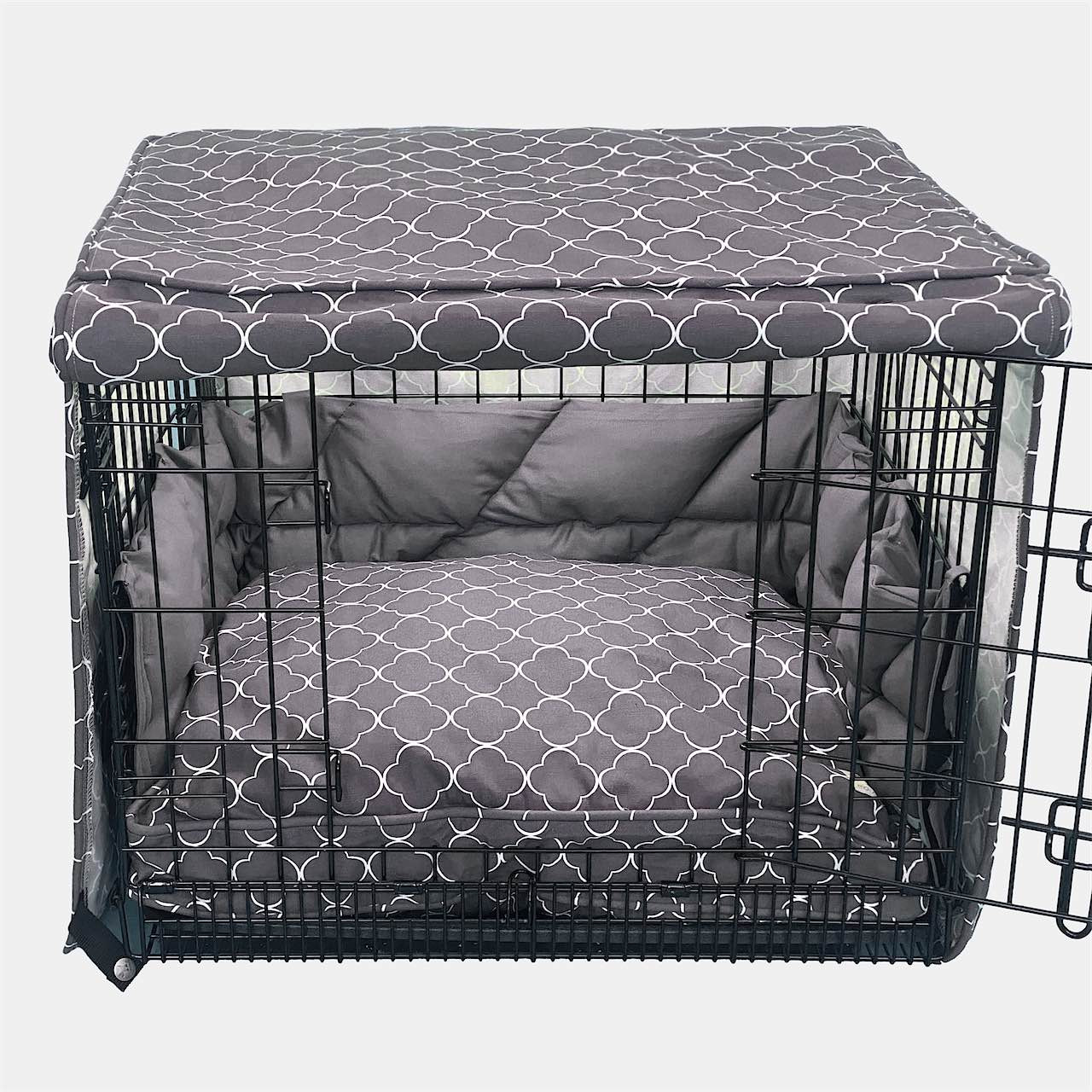 dog crate bumper and cushion