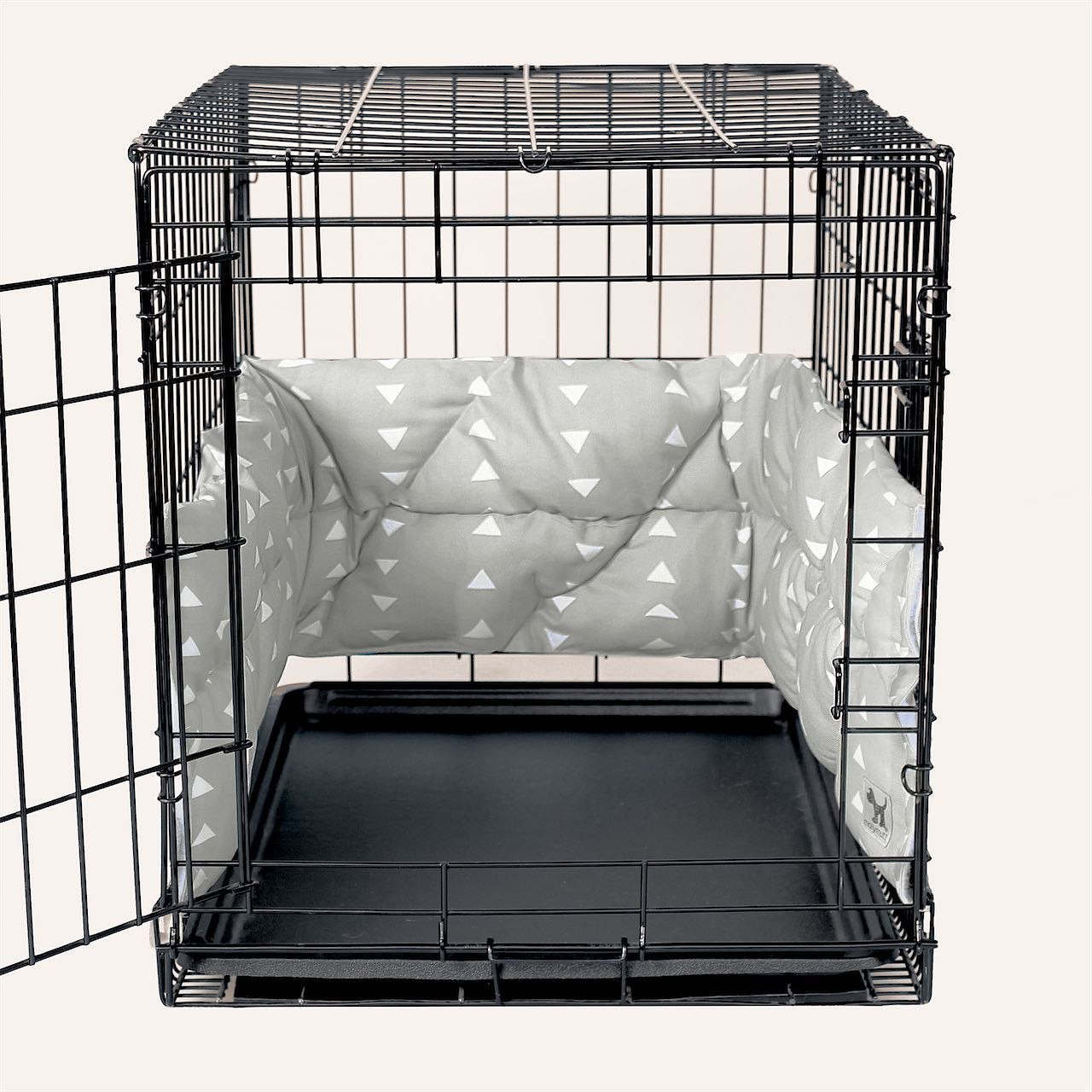 dog crate bumper and cushion