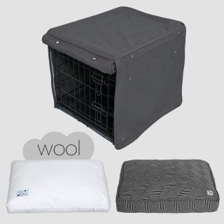 wool crate pad kit