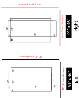 jupiter twin mattress covers - left and right - 13.oct.26